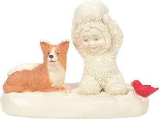 Snowbabies Christmas Memories a Corgi Christmas Figurine