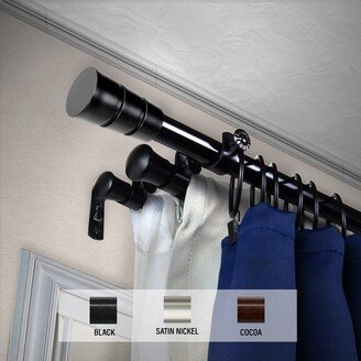 InStyleDesign Leo Triple Curtain Rod 13/16 inch dia.