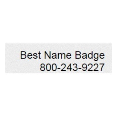 Best Name Badge Promo Codes & Coupons