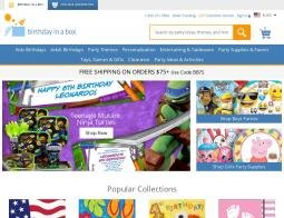 Birthday in a Box Promo Codes & Coupons