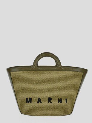 Logo Embroidered Tote Bag-AC