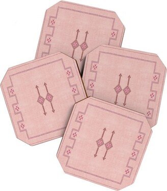 Becky Bailey Bungalow Kilim Set of 4 Coasters