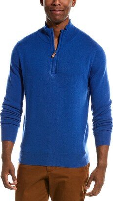 1/4-Zip Cashmere Sweater-AO