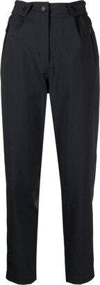 Adjustable-Waist Straight-Leg Trousers