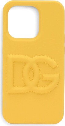 logo-embossed phone case for Iphone 14 Pro