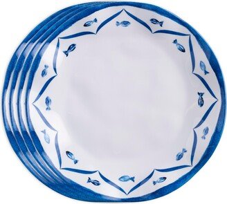 Melamine Sardinia 10.5 Dinner Plate Set/4