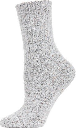 Pretty Plush Glitter Crew Socks