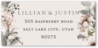 Wedding Address Labels: Black Tie Affair Address Label, Grey, Address Label, Matte