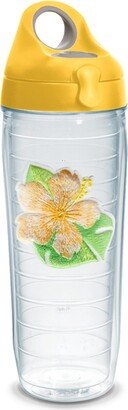 Tervis Island Tropical Hibiscus Collection Made in Usa Double Walled Insulated Tumbler Travel Cup Keeps Drinks Cold & Hot, 24oz Water Bottle, Island H