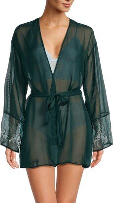 Kalahari Drop Shoulder Sheer Robe