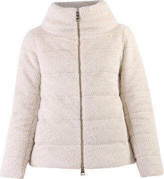 Faux-Fur Puffer Jacket-AA