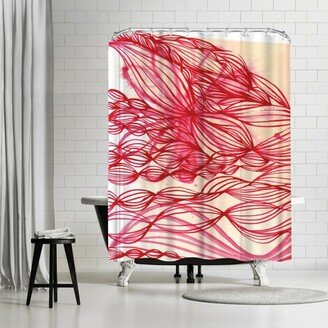 71 x 74 Shower Curtain, Swirl by Paula Mills