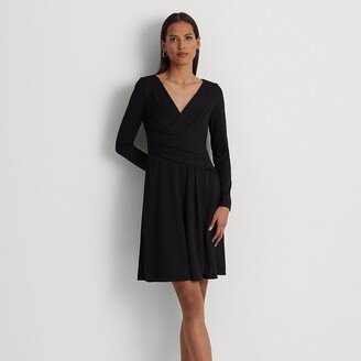 Ralph Lauren Jersey Long-Sleeve Dress