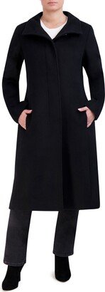 Longline Wool Blend Coat