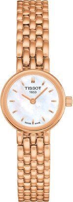 womens Lovely Stainless Steel Dress Watch Rose Gold T0580093311100