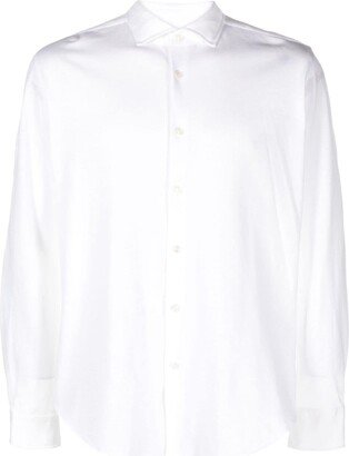 Long-Sleeve Cotton Shirt-AB