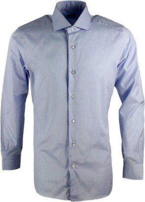 Barba Napoli Long-Sleeved Button-Up Shirt-AA