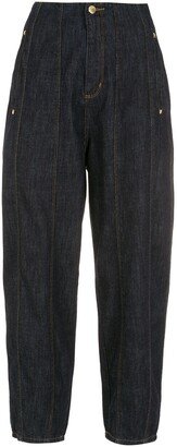 Amapô Gomos high-waisted wide-leg jeans