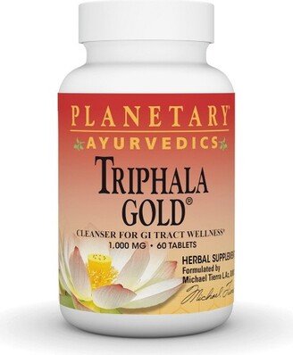 Planetary Herbals Ayurvedic-Triphala Gold-1,000 mg-60 Tablet 60 Tablet