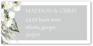 Wedding Address Labels: Watercolor Divide Address Label, Beige, Address Label, Matte