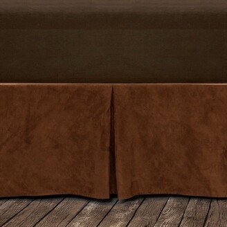 Paseo Road by Copper Faux Suede Bed Skirt, 1PC