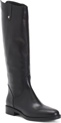 TJMAXX Leather High Shaft Boots For Women-AB