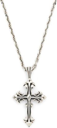 Avelli cross-pendant necklace