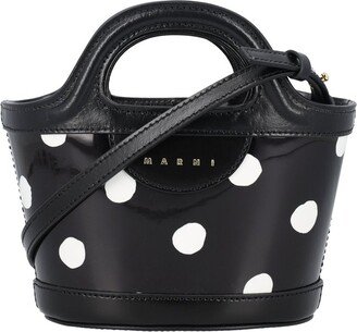 Polka Dot Top Handle Bag