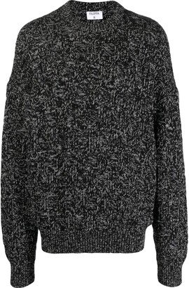 Long-Sleeve Knitted Jumper-AC