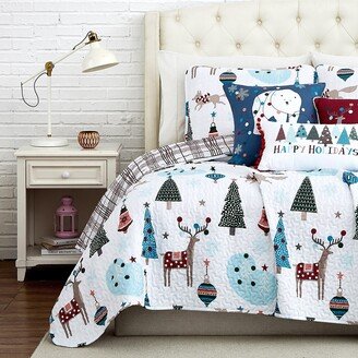 Holiday Winter Wonderland Quilt Set