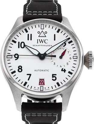 Watchfinder & Co. IWC Preowned Big Pilots Automatic Leather Strap Watch, 46mm