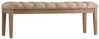 Alvia Premium Tufted 52-Inch Upholstered Bench