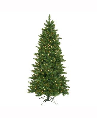 6.5 ft Camdon Fir Slim Artificial Christmas Tree With 550 Clear Lights