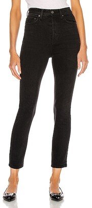 Piper Super High Rise Stretch Slim in Black