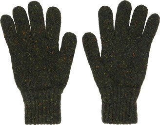 Green Flecked Gloves