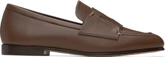 Brown Lize Loafers