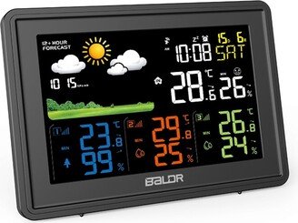 Wireless Weather Station Main Unit with 3 Remote Sensors