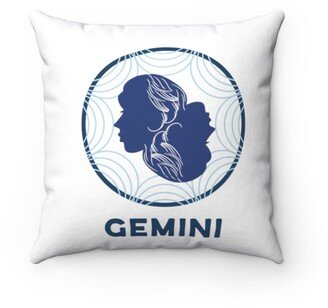 Gemini Pillow - Throw Custom Cover Gift Idea Room Decor