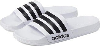 Adilette Shower (White/Black/White) Shoes