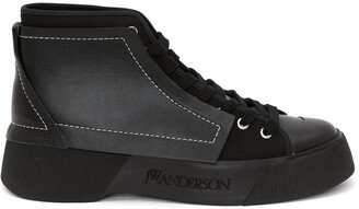 Panelled High-Top Sneakers-AA