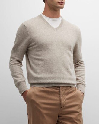 Men's Cashmere V-Neck Sweater