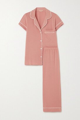 Net Sustain Gisele Stretch-tencel Modal Jersey Pajama Set - Pink