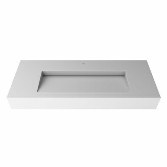 Pyramid 48 Solid Surface Bathroom Vanity Top