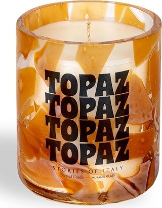 Topaz scented candle