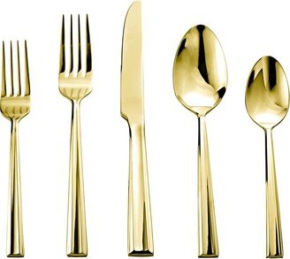 Plait Mirrored 20Pc Flatware Set