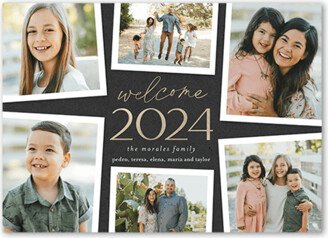 New Year's Cards: Snapshot Exhibit New Year's Card, Grey, 5X7, New Year, Matte, Signature Smooth Cardstock, Square