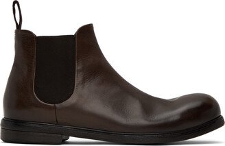 Brown Zucca Media Chelsea Boots