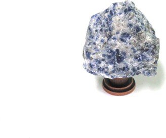 One | 1 Knob - Sodalite Stone Rough Free-Form Natural Stones Home Décor