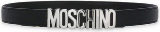 Belt With Lettering Logo