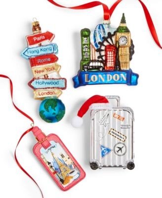 Around The World Ornament Collection Created For Macys